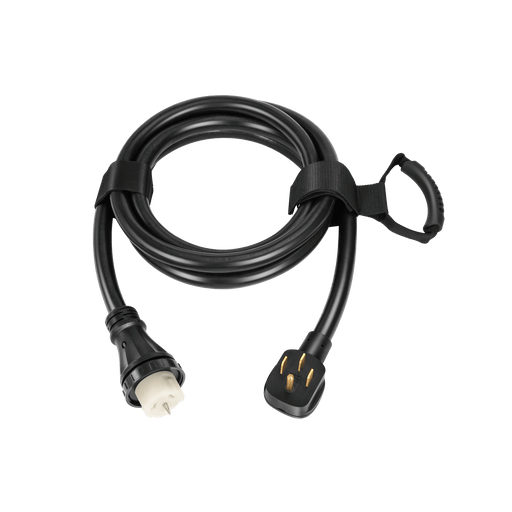 50 Amp NEMA 14-50P TO SS2-50R Generator Cord (15 Feet) - front view