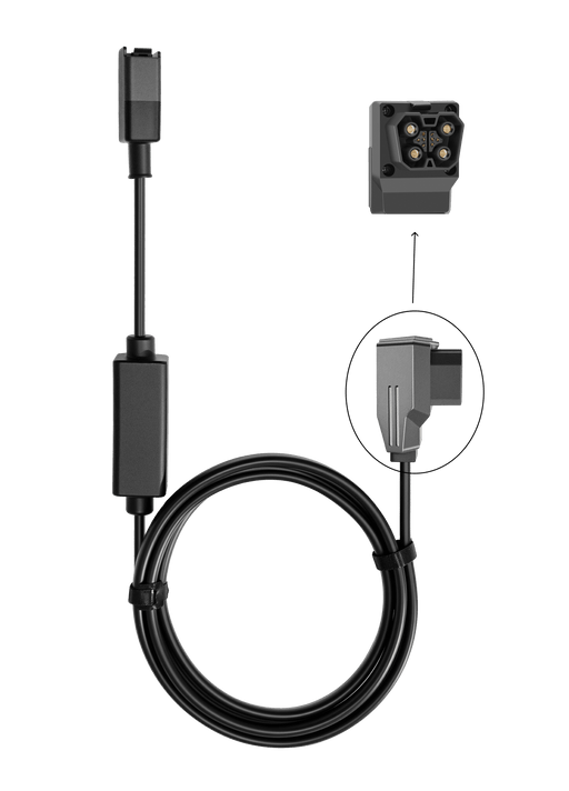 Alternator Charger Custom Fit Output Cable (2m) - front view