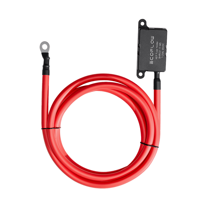 Alternator Charger Extended Fuse Cable (2m) - front view