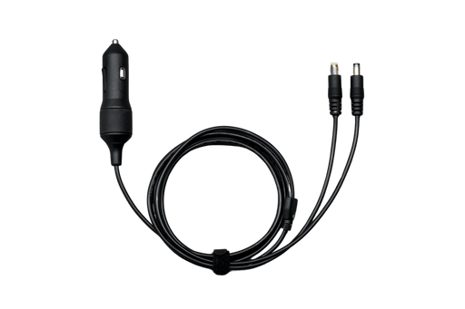 Cigarette Lighter port to DC5521/DC5525 Adapter Cable - front view