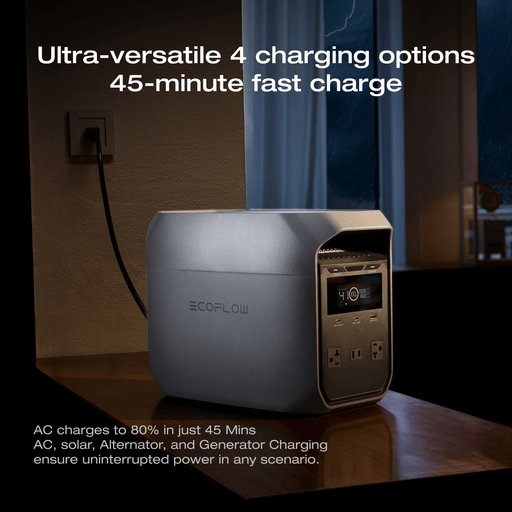 DELTA 3 Classic Portable Power Station (1024Wh) - angle view