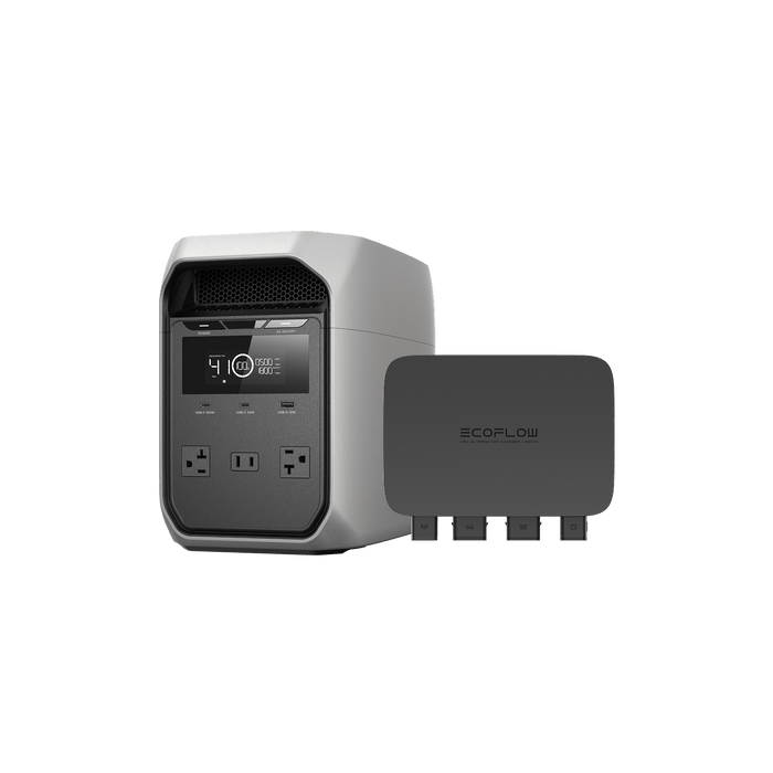DELTA 3 Classic Portable Power Station (1024Wh) - interior view