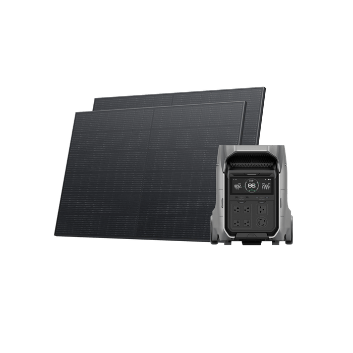 Green Vista Living EcoFlow DELTA Pro 3 Portable Power Station Solar Generator - View 12