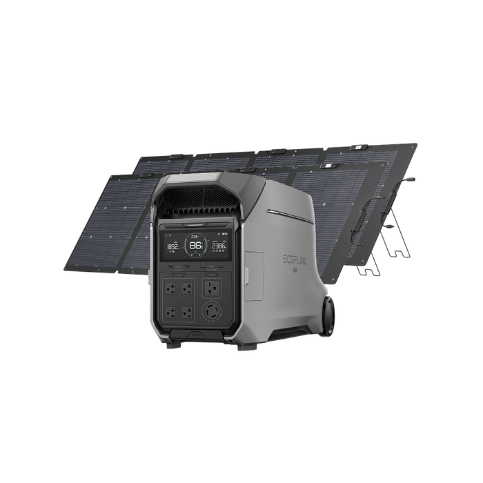EcoFlow DELTA Pro 3 + 1 × 400W Portable Solar Panel - image 2