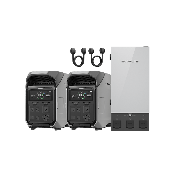 DELTA Pro 3 Whole-Home Power Kit - angled view