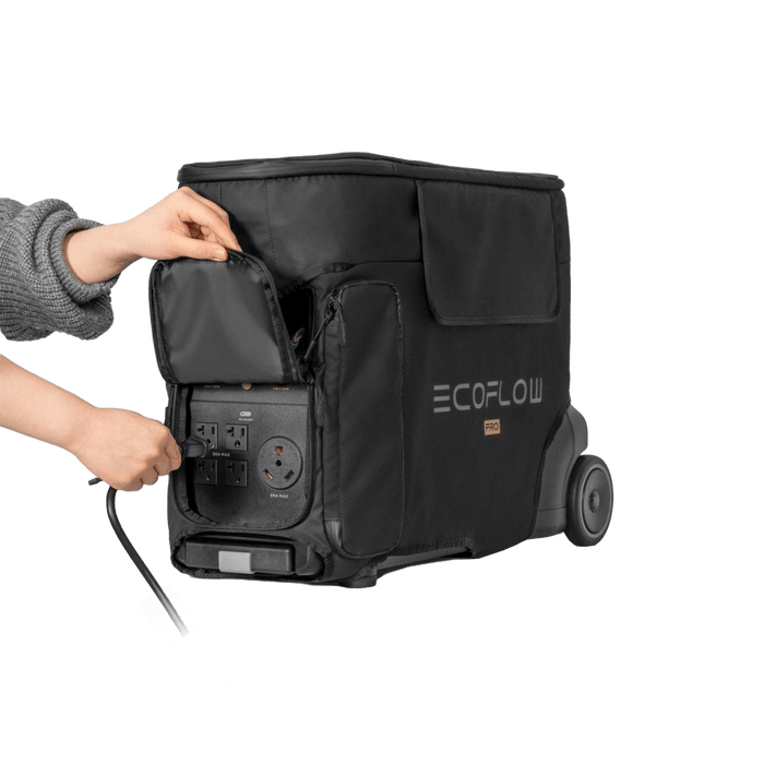 Green Vista Living EcoFlow DELTA Pro Bag - Durable and Stylish Storage Solution | Fits DELTA Series Power... - Detail View