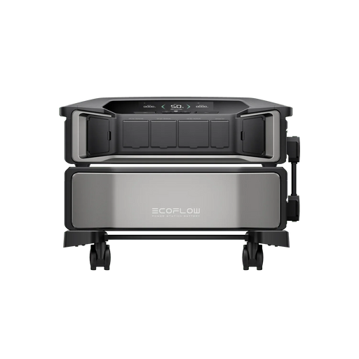 Green Vista Living EcoFlow DELTA Pro Ultra + DELTA Pro Ultra Extra Battery (1 × Inverter + 2 ×... Dpu-Bundle - Side View