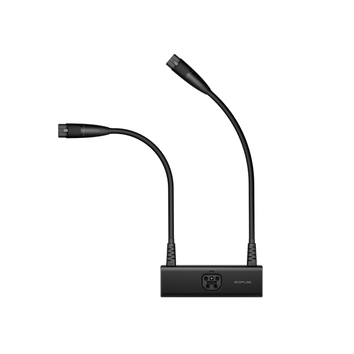 Double Voltage Hub - front view