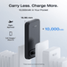 RAPID Mag Qi2 Magnetic Power Bank (10,000mAh, 15W) - size and scale