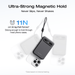 RAPID Mag Qi2.2 Magnetic Power Bank (10,000mAh, 25W, Built-in USB-C Cable) - ports and outputs