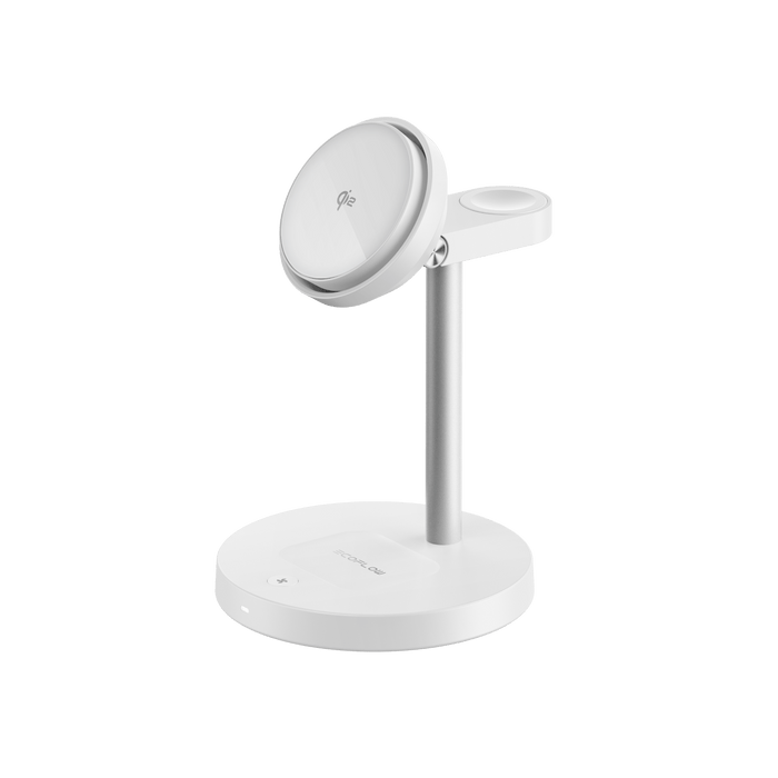 RAPID Mag Wireless Charging Stand (3-in-1) - angled view