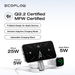 RAPID Mag Qi2.2 Wireless Charging Station (3-in-1 Foldable) - detail view