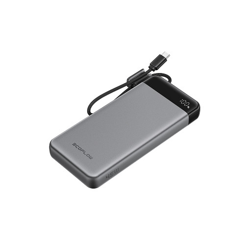 RAPID Power Bank (20K, 45W, Built-in Cable) - detail view