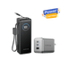RAPID Power Bank (25K, 170W, 100W Built-In and Retractable Cables) + 100W Charger - front view