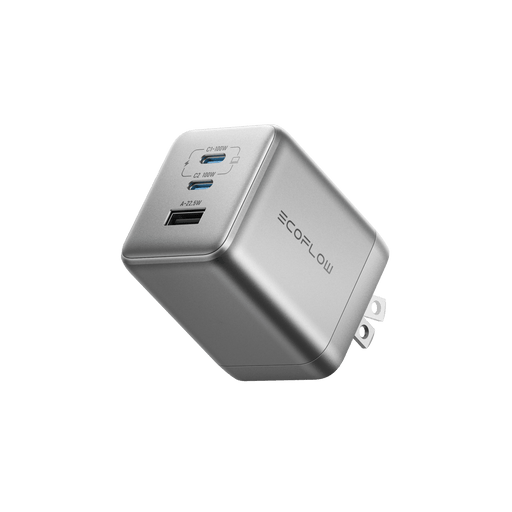 RAPID Pro Charger (100W, 3 Ports, GaN) - front view
