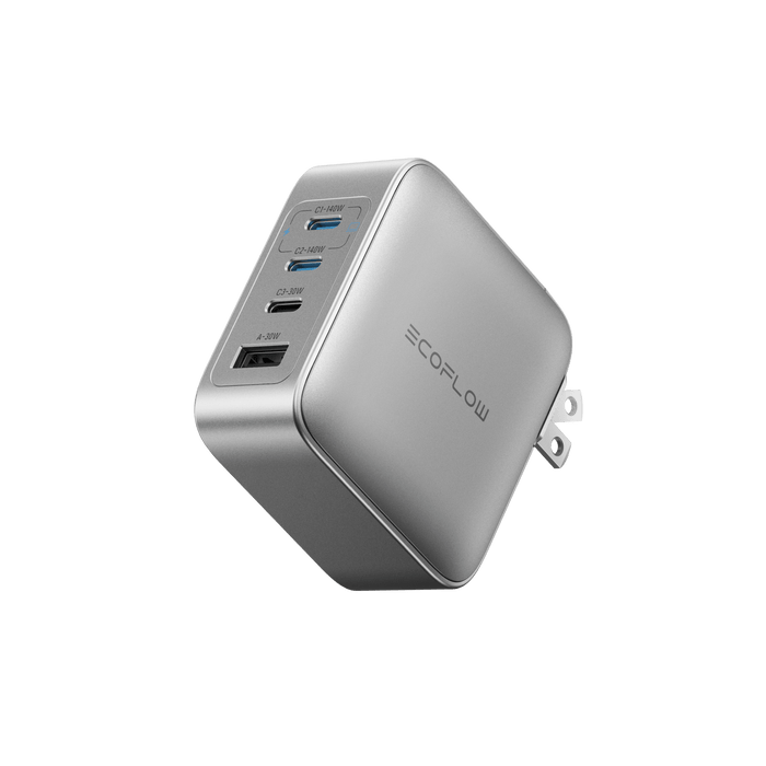 RAPID Pro Charger (140W, 4 Ports, GaN) - front view
