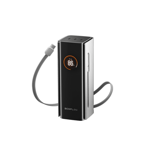 RAPID Pro Power Bank(20,000mAh, 230W, 100W Built-in Cable) - front view