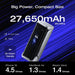 RAPID Pro X Power Bank (27,650mAh, 300W) - ports and outputs