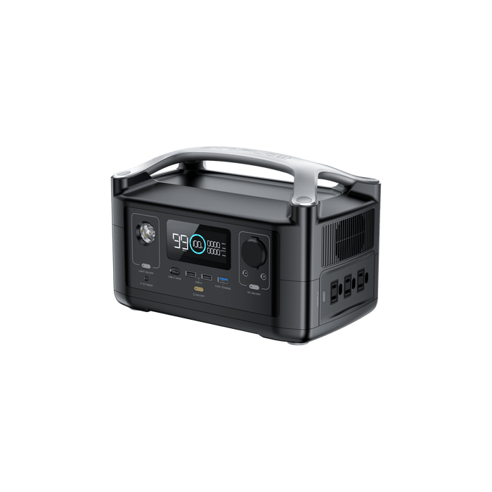 RIVER Portable Power Station - in use