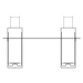 Solar Panel Foldable Bracket - size and scale