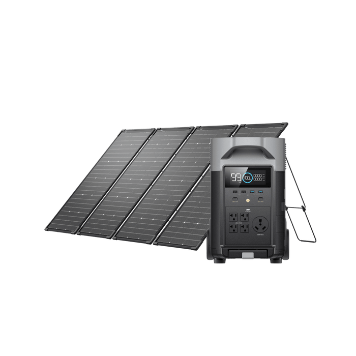 EcoFlow 125W Bifacial Modular Solar Panel × 4 - image