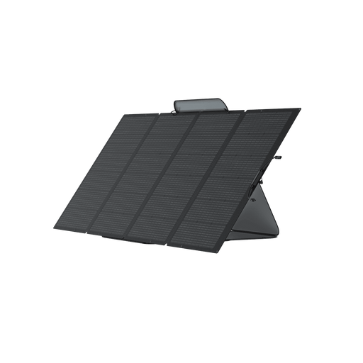 400W Portable Solar Panel - angle view
