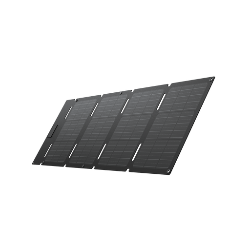 45W Portable Solar Panel - angle view