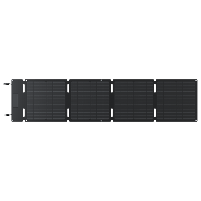 60W Portable Solar Panel - front view