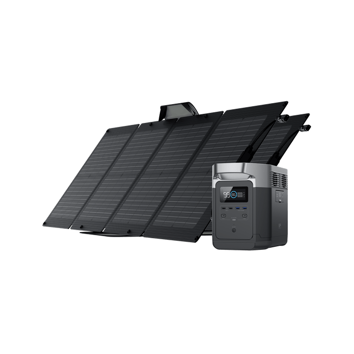 DELTA Solar Generator (PV110W) - angled view