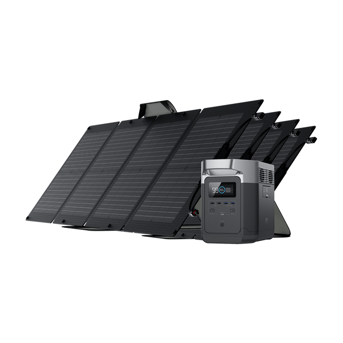 DELTA Solar Generator (PV110W) - in use