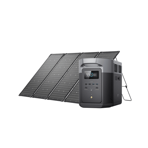 DELTA 2 Max Solar Generator - angled view