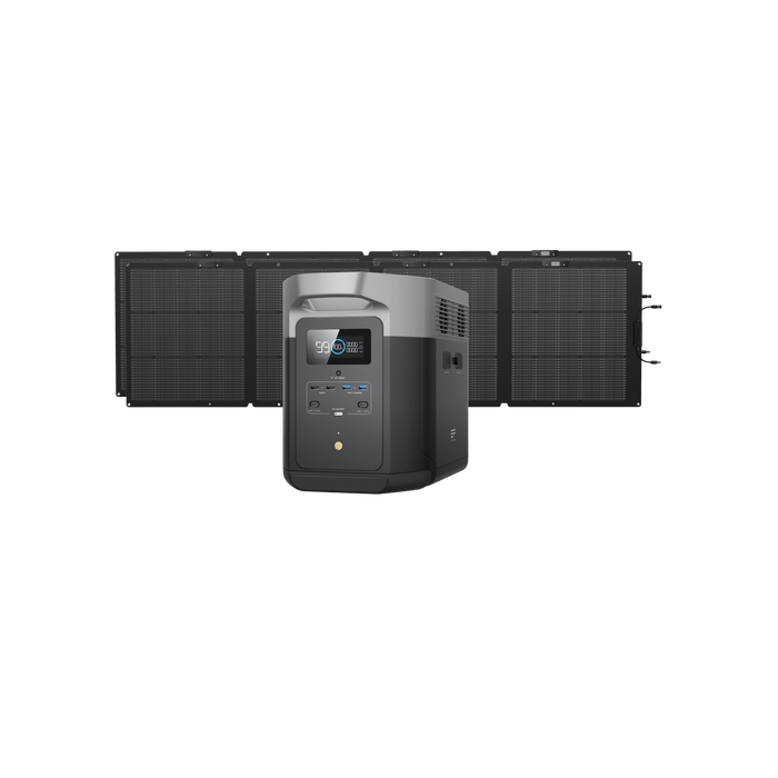 DELTA 2 Max Solar Generator - front view