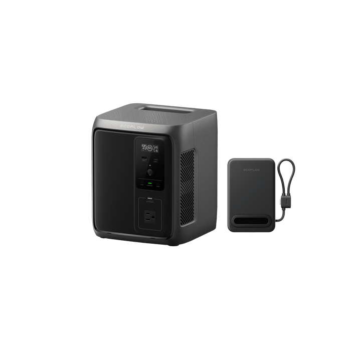 DELTA 3 1000 Air (10ms UPS) Portable Power Station - top view