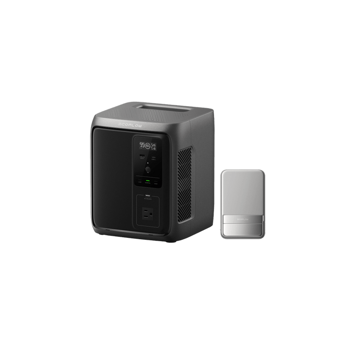 DELTA 3 1000 Air (10ms UPS) Portable Power Station - interior view