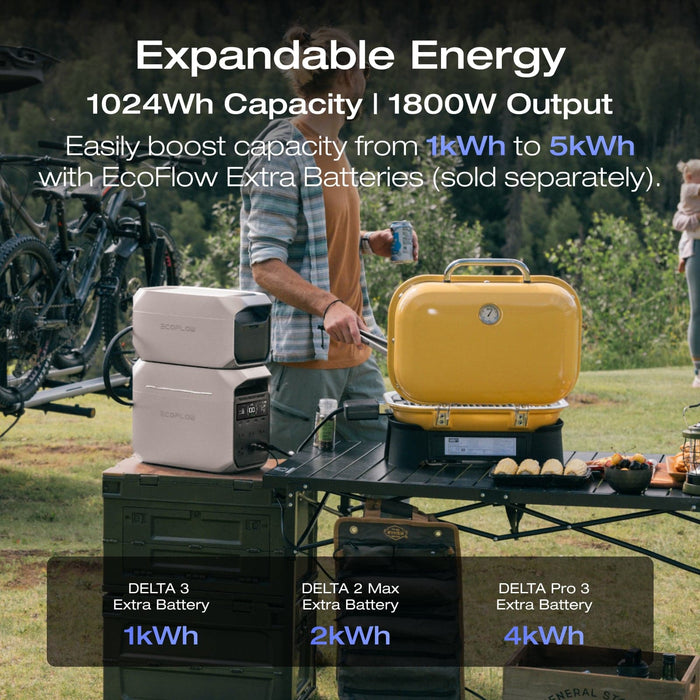 EcoFlow DELTA 3 Plus + 2 × 110W Portable Solar Panel - image 5