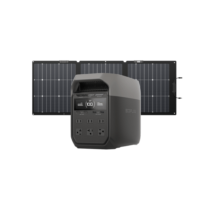 DELTA 3 Solar Generator - detail view
