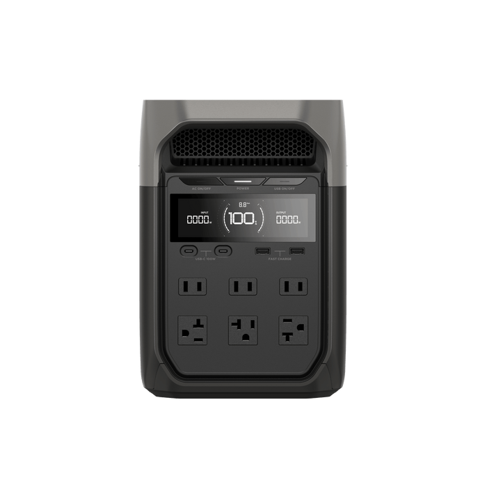 DELTA 3 Portable Power Station - specifications diagram