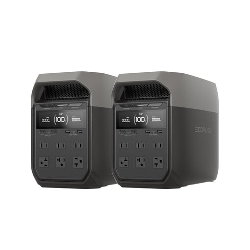 DELTA 3 Portable Power Station - front view