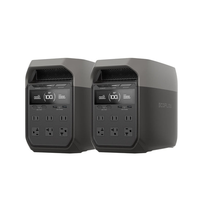 DELTA 3 Portable Power Station - front view
