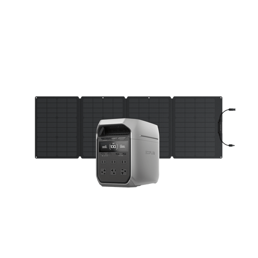 DELTA 3 Series Solar Generator (PV110W) - front view