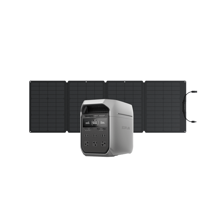 DELTA 3 Series Solar Generator (PV110W) - front view