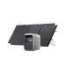 DELTA 3 Series Solar Generator (PV160W) - angled view