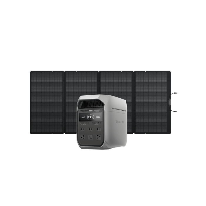 DELTA 3 Series Solar Generator (PV400W) - front view