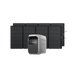 DELTA 3 Series Solar Generator (PV400W) - angled view