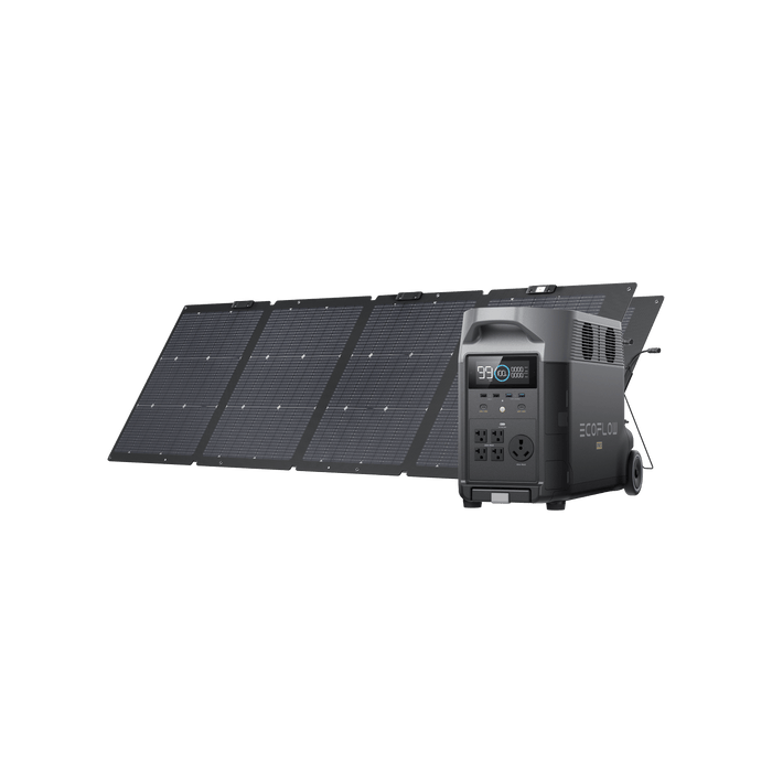 EcoFlow DELTA Pro + 2 × 220W Portable Solar Panel - primary