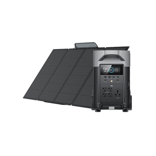 DELTA Pro Solar Generator (PV400W) - front view
