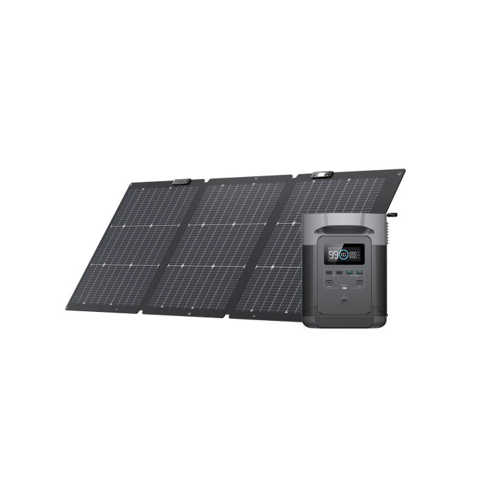 DELTA Solar Generator (PV 160W) - front view