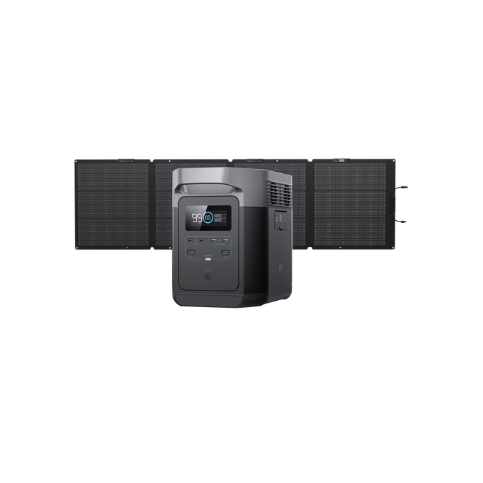 DELTA Solar Generator (PV 220W) - front view