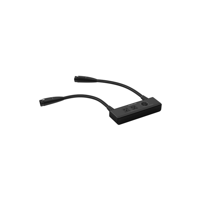 Green Vista Living EcoFlow Double Voltage Hub | 7200W, 240V | DELTA Pro | Portable & Lightweight - Side View