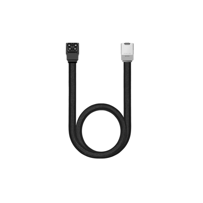 Extra Battery Flat Link Cable - angled view